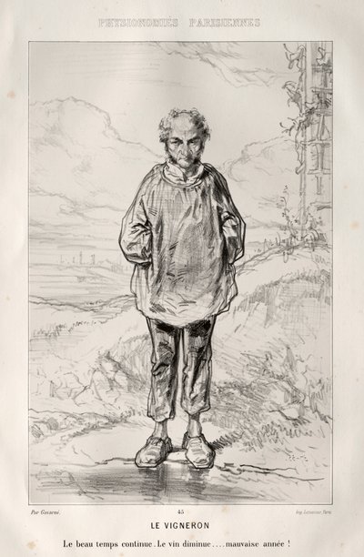 El Viñador de Paul Gavarni
