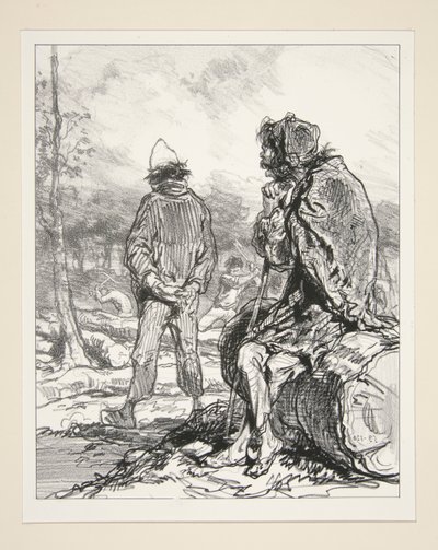 El nuevo señor de la tierra. de Paul Gavarni