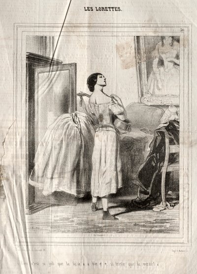 Les Lorettes de Paul Gavarni
