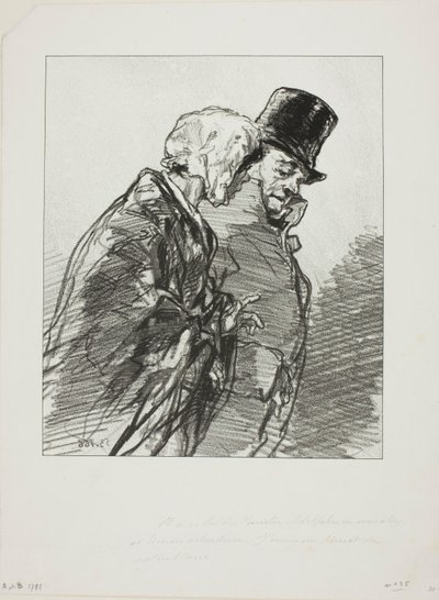 Les Lorettes vieillies: ...Y en el Baile de Variedades, Adolphe... de Paul Gavarni