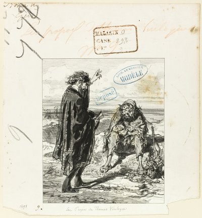 Les Propos de Thomas Vireloque: El hombre, la obra maestra de la creación de Paul Gavarni