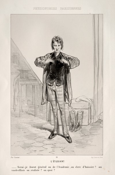 El Estudiante de Paul Gavarni