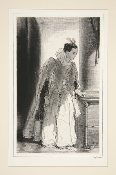 MARGARITA DE FRANCIA. 1560. de Paul Gavarni