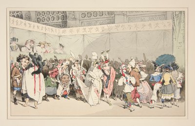 MASCARADA. Travestissemens (sic) de Gavarni publicado en 1828, 1829 y 1830. de Paul Gavarni