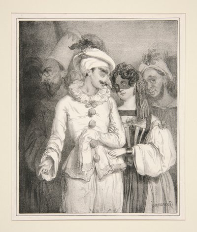 MASCARADA, d de Paul Gavarni