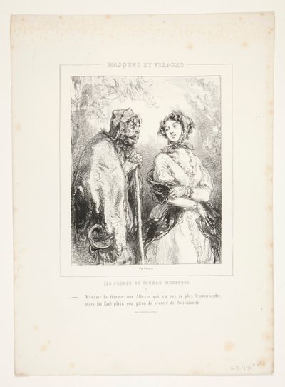 Madame la femme: una alteza que n de Paul Gavarni