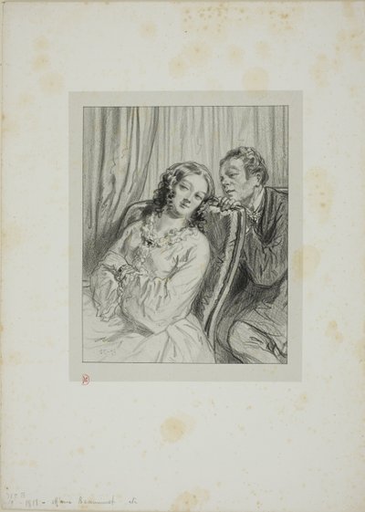 Máscaras y caras: Mme. Beauminet de Paul Gavarni