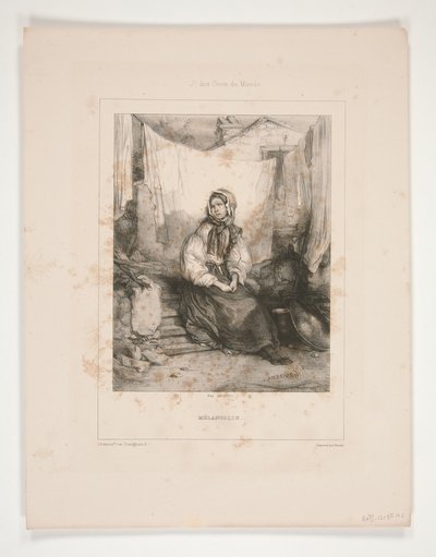 Melancolía de Paul Gavarni
