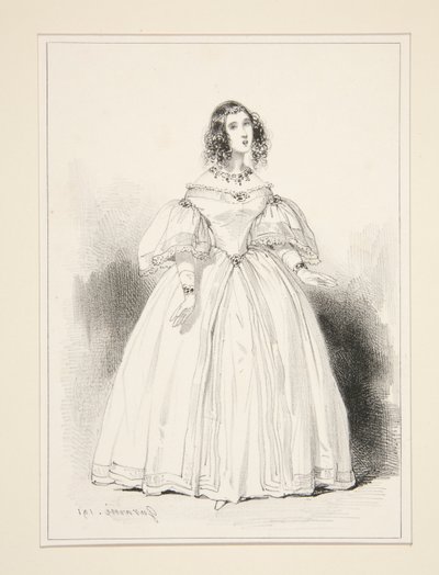 Sra. Anna Thillon de Paul Gavarni