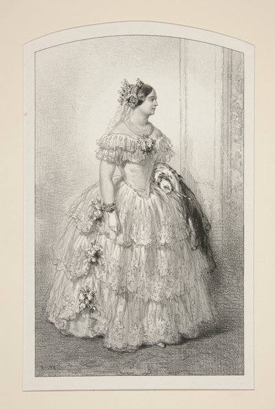 Sra. Princesa Mathilde de Paul Gavarni