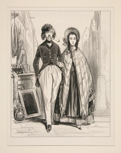 Monsieur y Madame Ernest... de Paul Gavarni