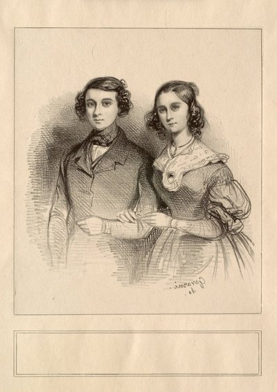 El señor y la señora Emily Taigny de Paul Gavarni