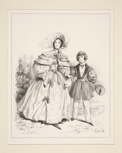 NEGLIGENCIA DE LA MAÑANA. 1835. de Paul Gavarni