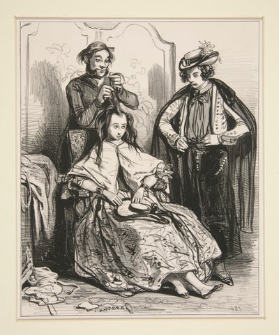 No. 25 - Le Carnaval - C de Paul Gavarni