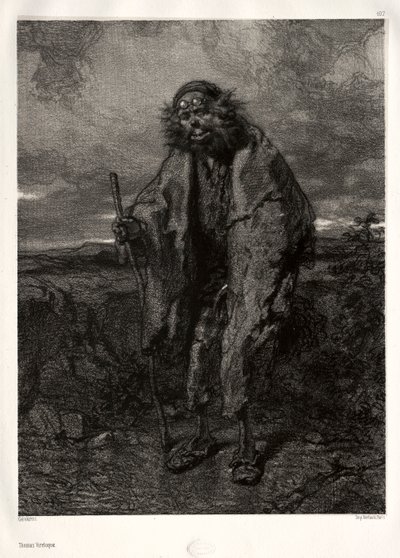 Artistas Antiguos y Modernos: Thomas Vireloque de Paul Gavarni