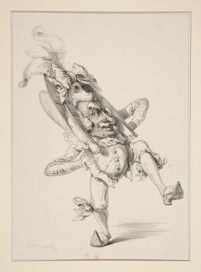 PULICINEL de Paul Gavarni