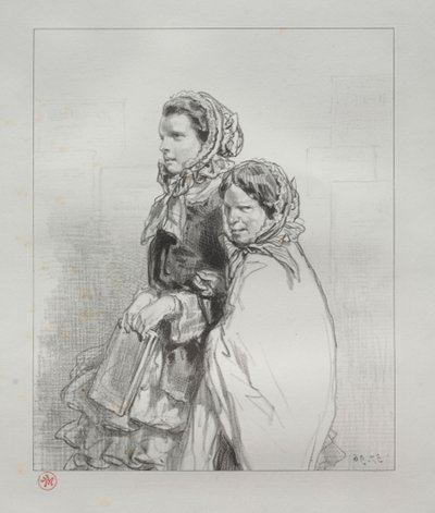 Par-ci, par-là: Mi hija ha cantado, 1854-1856 de Paul Gavarni
