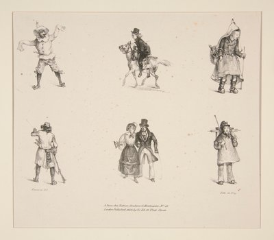 Pequeñas figuras XVI. de Paul Gavarni