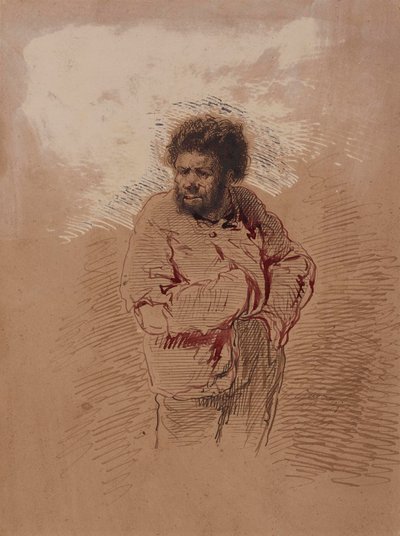Retrato de un hombre de Paul Gavarni