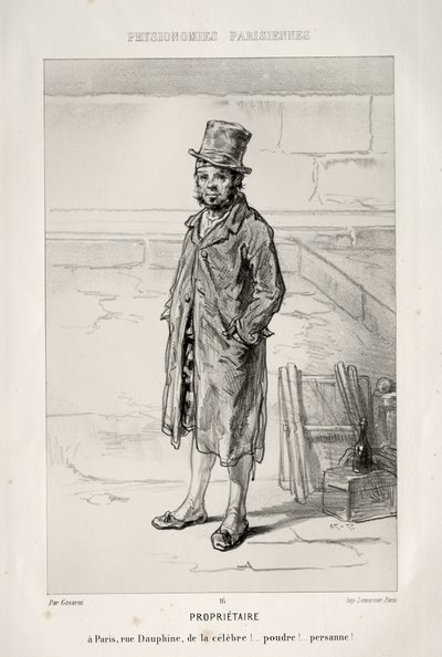 Propietario de Paul Gavarni