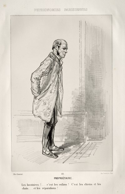Propietario de Paul Gavarni