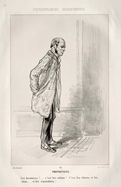 Propietario de Paul Gavarni