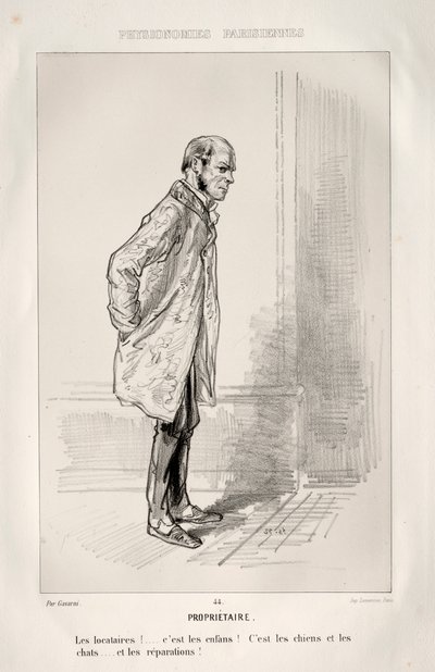 Propietario de Paul Gavarni