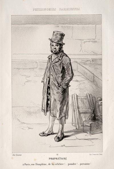 Propietario de Paul Gavarni