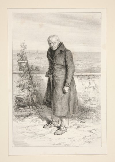 Noventa años (Chevallier, padre de Gavarni) de Paul Gavarni