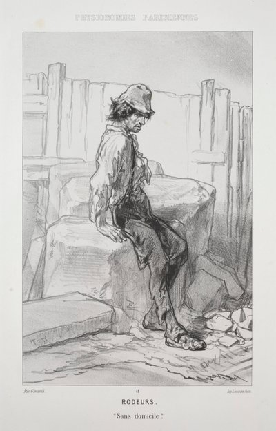 Rodeurs de Paul Gavarni