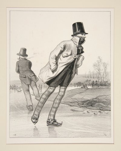 SIR WALTER SPOTT, de Dublin, Turista, Orientalista (sic) y Papista. de Paul Gavarni