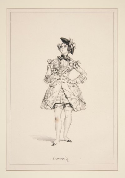 SOLDADO EN GUARDIA. de Paul Gavarni