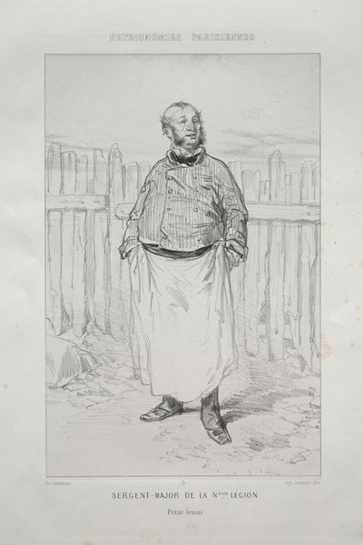 Sargento - Mayor de la Nième Légion de Paul Gavarni
