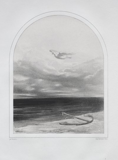La paloma blanca de Paul Gavarni