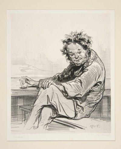 Un Anacreon de barrieres. de Paul Gavarni