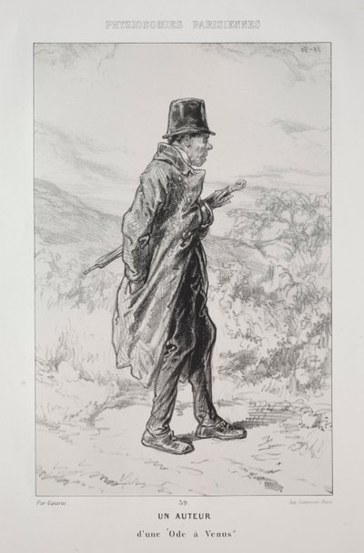 Un Autor de Paul Gavarni