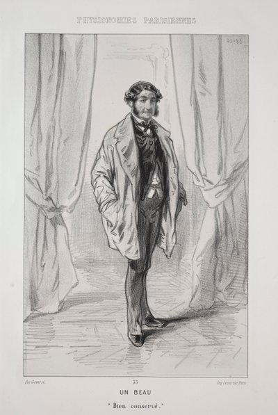 Un Beau de Paul Gavarni