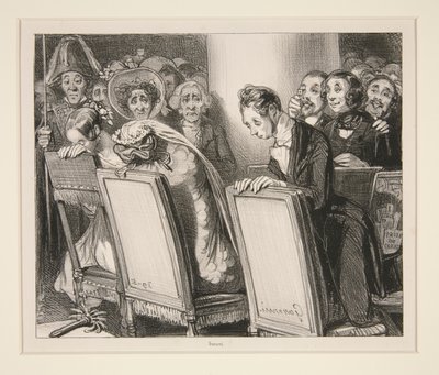 Un matrimonio de la razón de Paul Gavarni