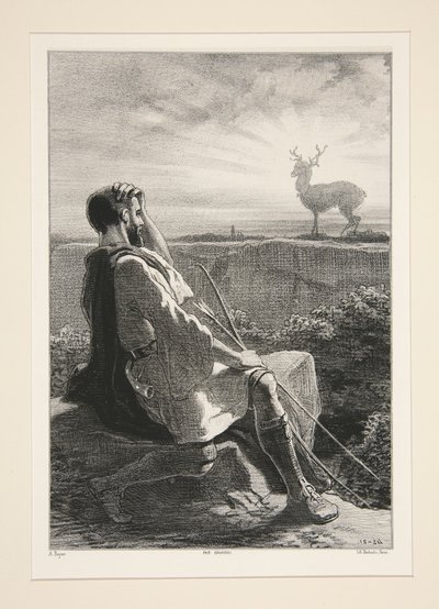 Visión de Eustache de Paul Gavarni