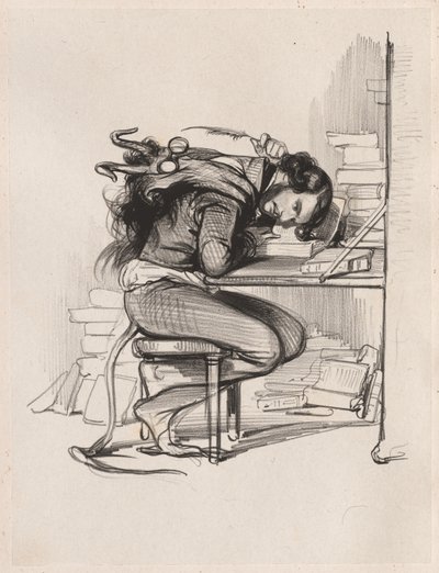 Émile Forgues Old Nick, c. 1835-1840 de Paul Gavarni