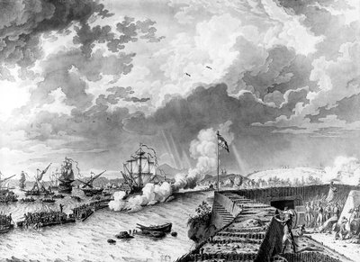 General Napoleón Bonaparte durante el sitio de Toulon contra el ejército inglés, diciembre de 1793 de Paul Gregoire