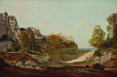 Landscape at Saint-André, Near Marseilles de Paul Guigou