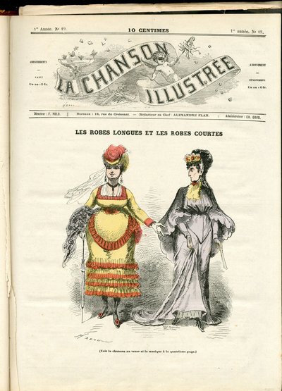 La Chanson illustrée (revista), número 19 de Paul Hadol
