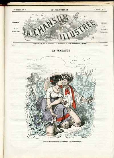 La Chanson illustrée (revista), número 27 de Paul Hadol
