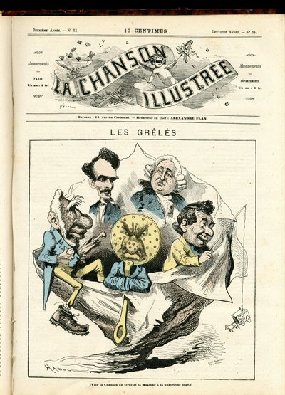 La Chanson illustrée (revista), número 54 de Paul Hadol