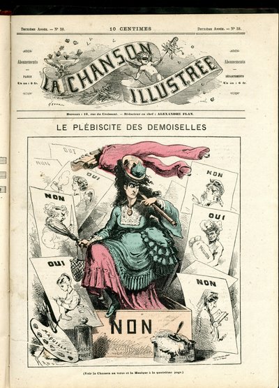 La Canción Ilustrada (revista), número 58 de Paul Hadol