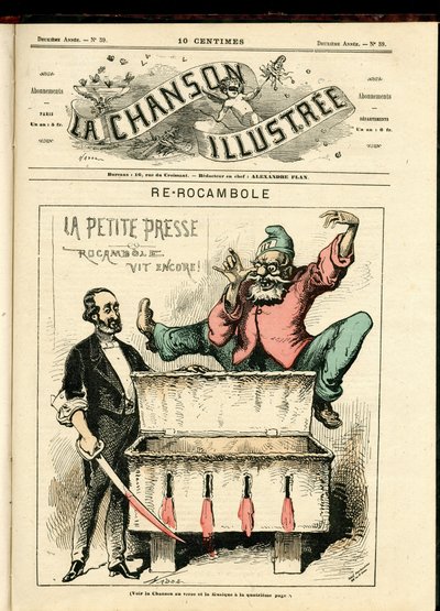 La Chanson illustrée (revista), número 59 de Paul Hadol