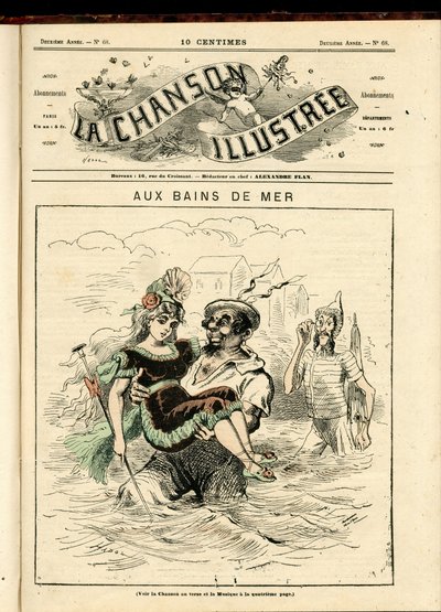 La canción ilustrada (revista), número 68 de Paul Hadol