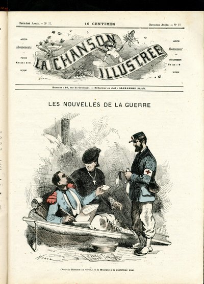 La Chanson illustrée (revista), número 77 de Paul Hadol