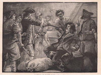 Captura de Wolfe Tone AD 1798 de Paul Hardy